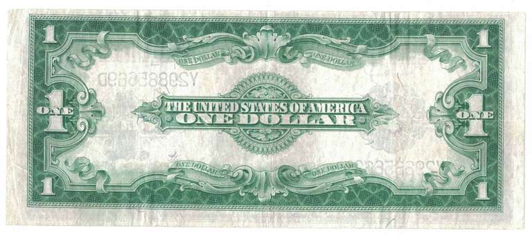 1923 $1 Silver Certificate Note Large Size Currency