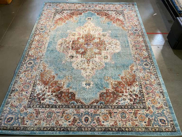 ELEGANT VINTAGE REPRO DESIGN RUG 8x10