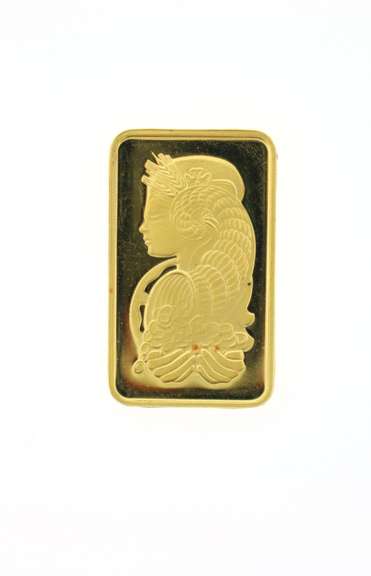 Suisse 5 Gram Pure .999 Gold Bar