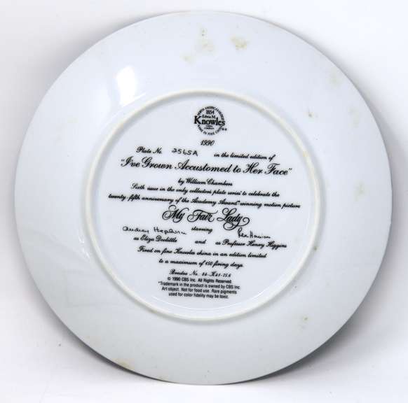 Norman Rockwell Knowles Collector Plate