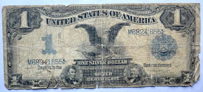 $1 Black Eagle Silver Certificate. Fr 228
