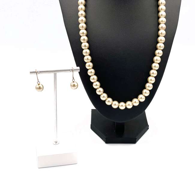 Charming Champagne Pearl Wedding Gift Set (Imitation)