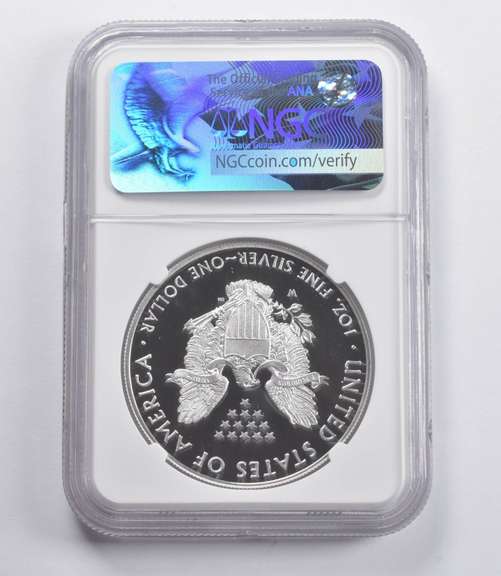 PF70 UCAM 2017-W American Silver Eagle FDOI 225th Anniversary NGC