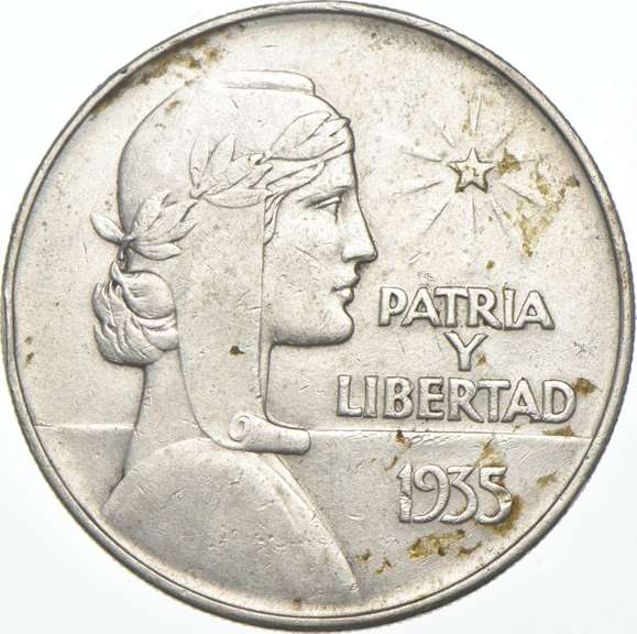1935 Cuba 1 Peso