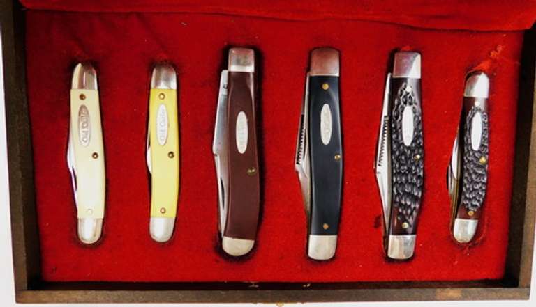 Vintage Old Cutler Mark I Series Knife Collection