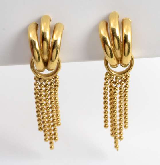 Feminine 14k Dangle Earrings