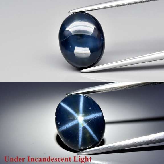 Stunning 5.98ct royal blue Star Sapphire