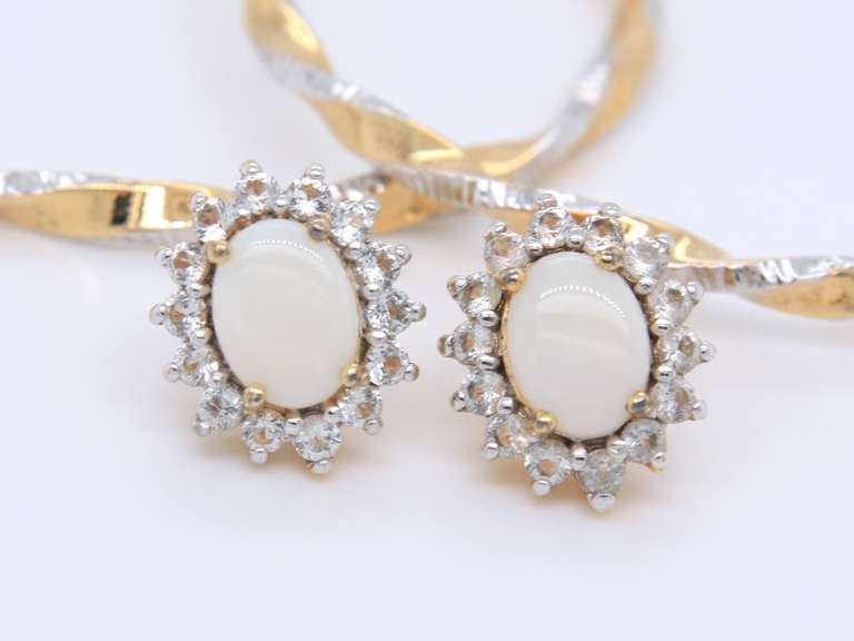 Pairs of 2 Vintage Sterling Silver Earrings