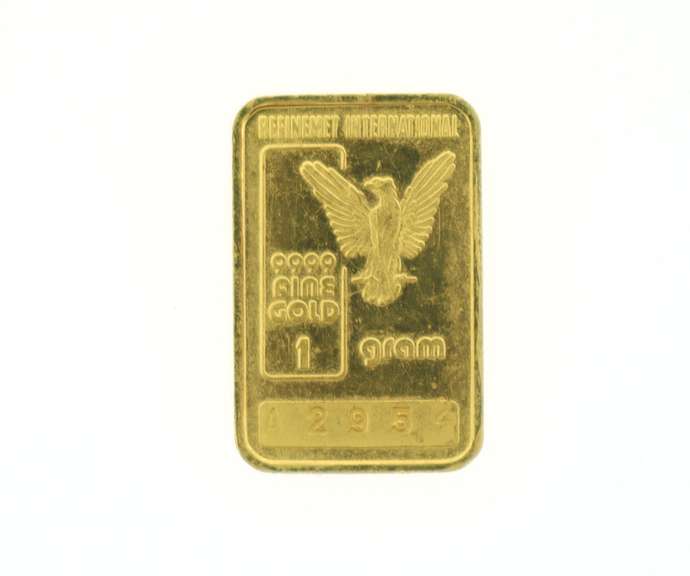 .999 Pure Gold Bar