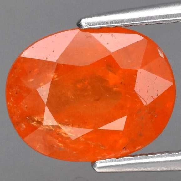 Vivid! 3.09ct top Fanta orange Namibian Garnet