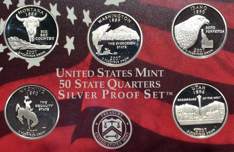 2007 Silver US Proof Set