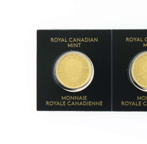 5 Set Royal Canadian Mint Gold Coins
