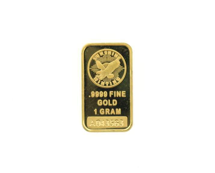 Pure .999 Gold Bar