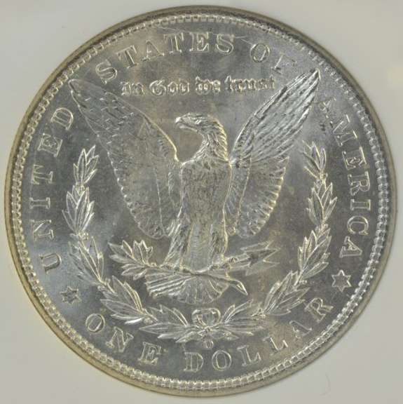 Super nearly Gem BU 1904-O Morgan Silver Dollar. NGC MS64