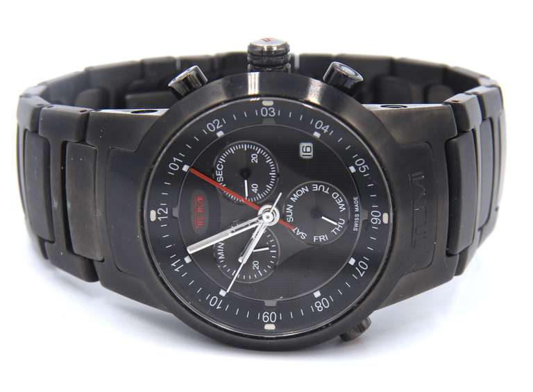 Tumi Chronograph Black Watch