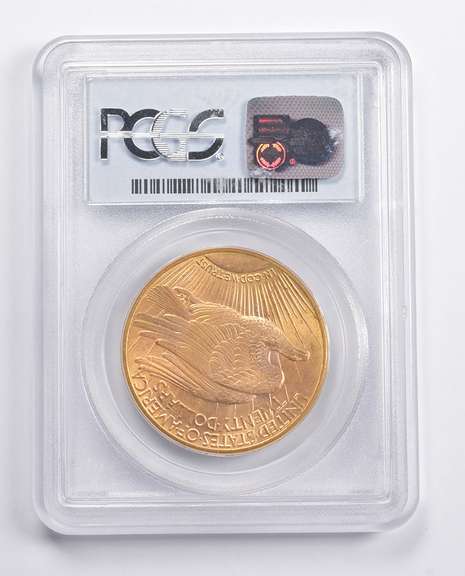 MS63 1914-D $20 Saint-Gaudens Gold Double Eagle PCGS