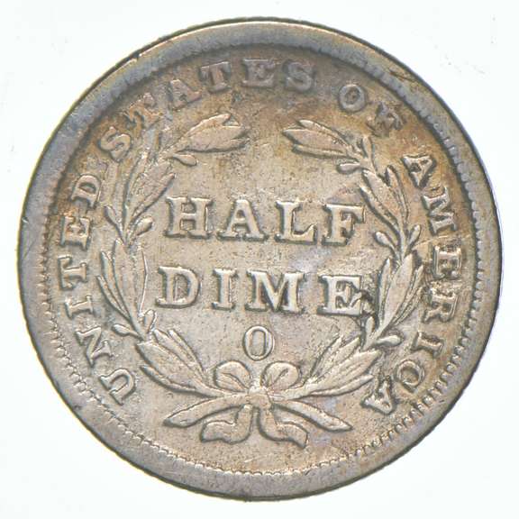 1838-O Seated Liberty Half Dime