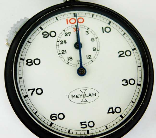 Swiss Meylan Sports Stop Watch, Runs