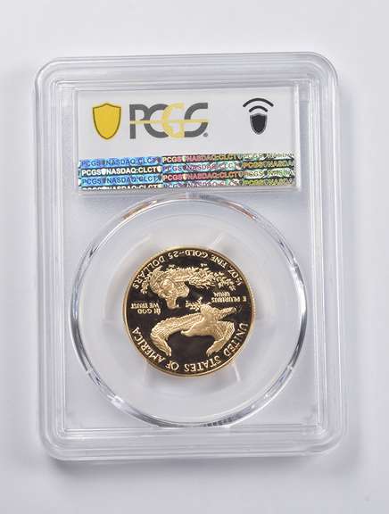 PR70 DCAM 1987-P $25 American Gold Eagle 1/2 Oz. .999 Fine Gold PCGS