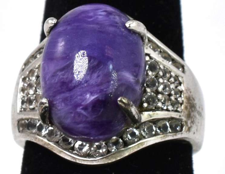 Purple Stone Ring