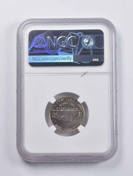 MS66 1951 Jefferson Nickel NGC