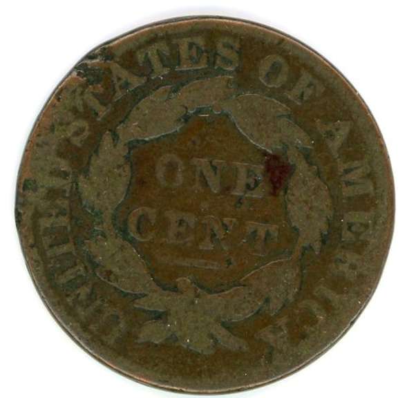 1831 Coronet Head Large Cent