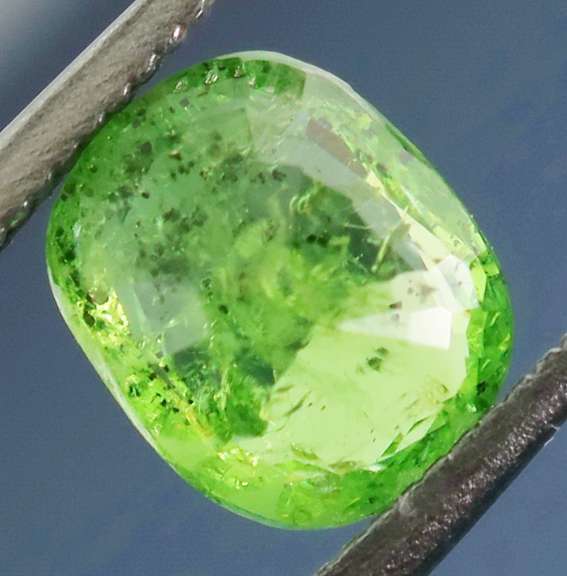 Top lime green .83ct Tsavorite Garnet