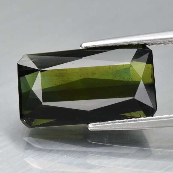 Impressive 5.74ct olive green Tourmaline