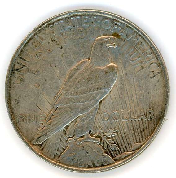 1922 Peace Silver Dollar
