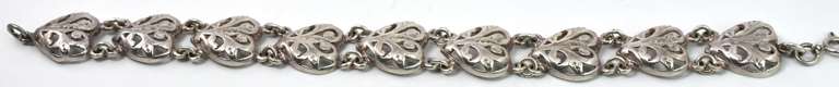 Silver Heart Bracelet