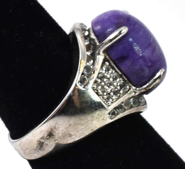 Purple Stone Ring
