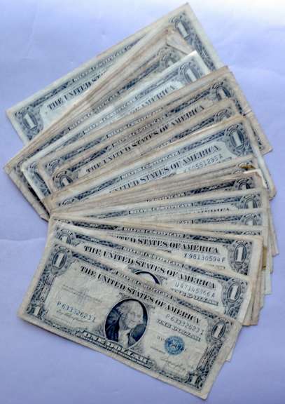 30 $1 Silver Certificates