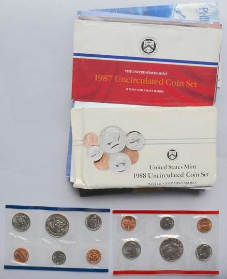 1987-1999 US Mint Sets Complete