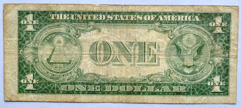 $1 1935A North Africa Emergency Issue Silver Certificate FR2306