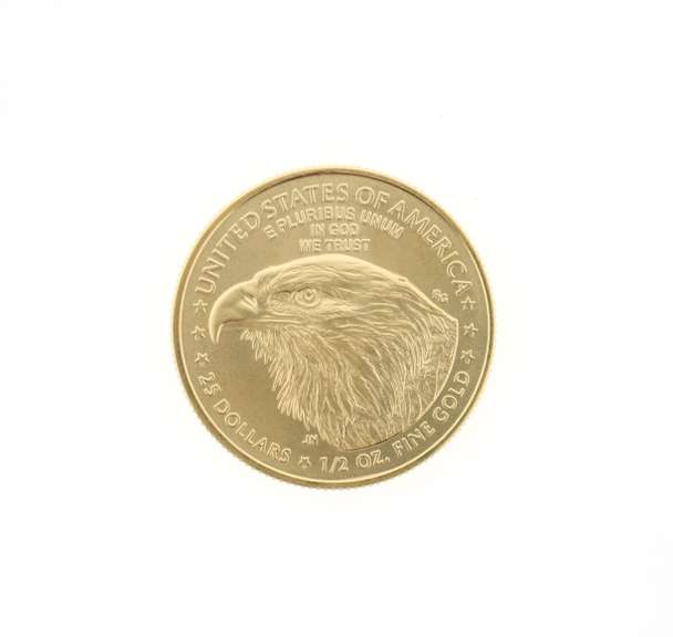 Huge .999 Bald Eagle Gold Coin