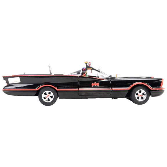 Adam West, Burt Ward Signed Elite1:18 Scale Die-Cast Batmobile w Figures