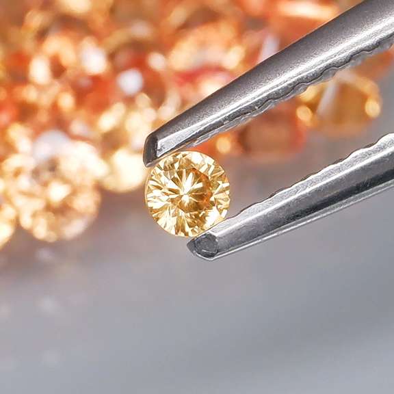 Superb 4.36ct diamond cut Songean Sapphire set