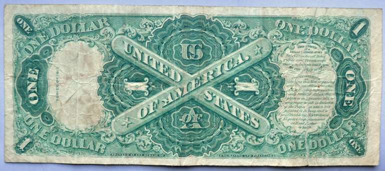 $1 Series of 1917 Landing Of Columbus Note