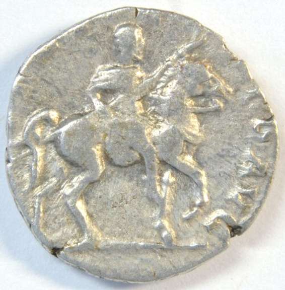 Sharp Septimius Severus Roman Silver Denarius, 193-211 AD