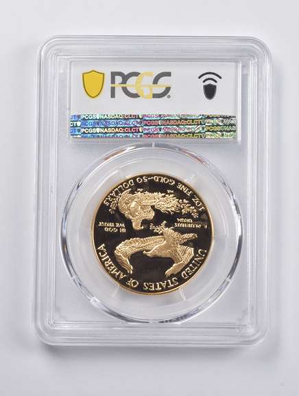 PR70 DCAM 1988-W $50 American Gold Eagle 1 Oz. .999 Fine Gold PCGS