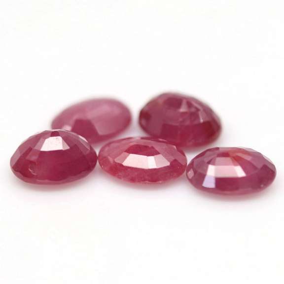 Bright blood red 17.80ct Rubies from Madagascar