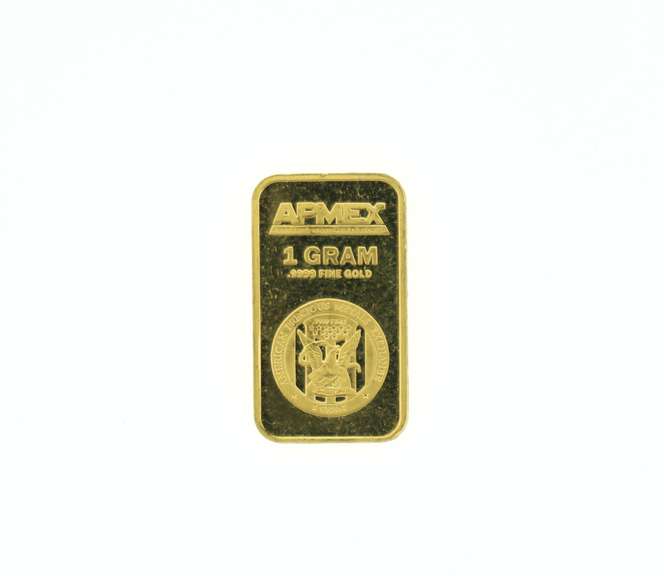 .999 Pure Gold Bar