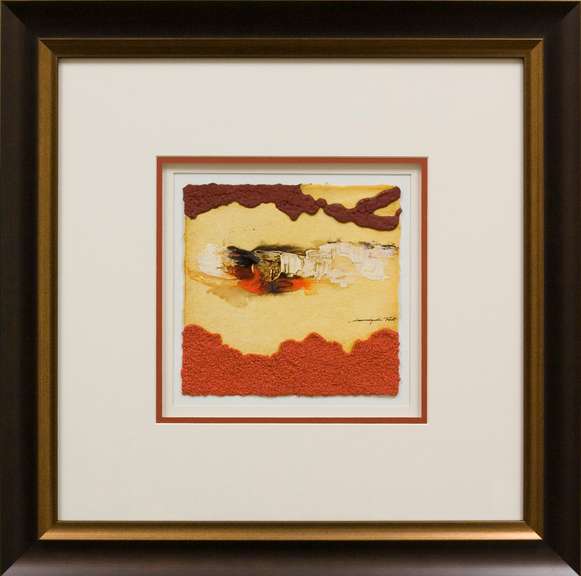 One of a Kind Volcanic Abstract Work of Art