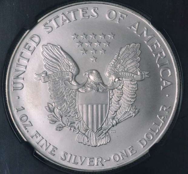 1995 American Silver Eagle NGC MS69