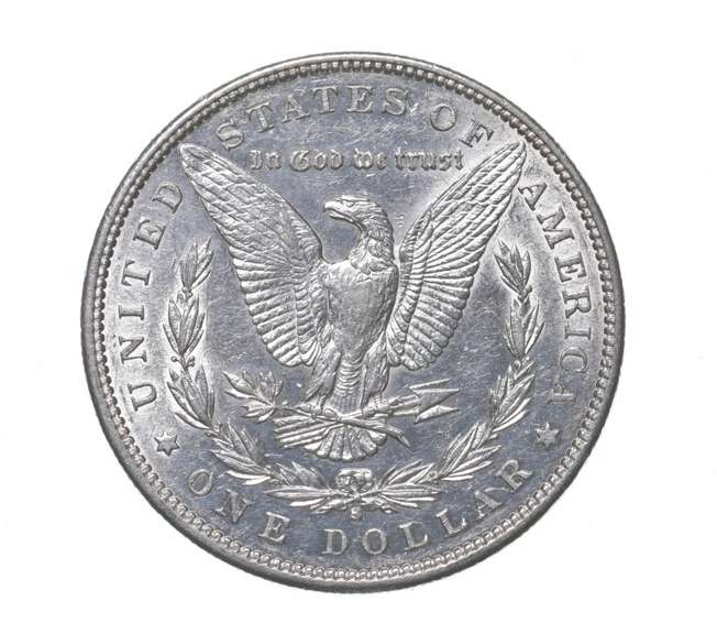 1890-S Morgan Silver Dollar