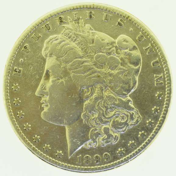 1899-S Morgan Silver Dollar $1 US Coin