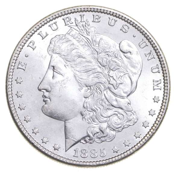 MS65 1885 Morgan Silver Dollar - Graded PGA
