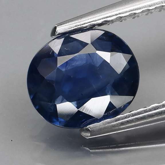 Heated only 1.06ct blue Madagascar Sapphire