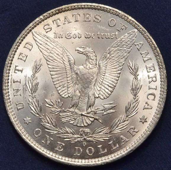 1883-O Morgan Silver Dollar, BU.