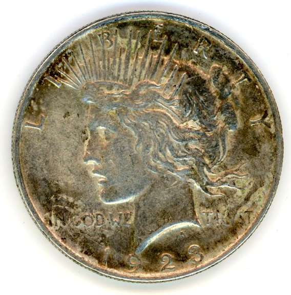 1923 Peace Silver Dollar